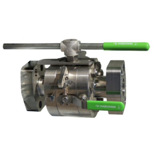 Habonim high pressure ball valve with BYPASS